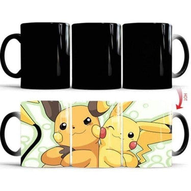Mug Thermoréactif Pikachu & Raichu